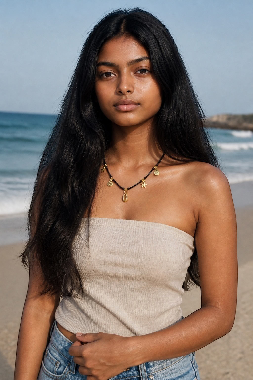 The 'Thea' Coastal Charm Necklace