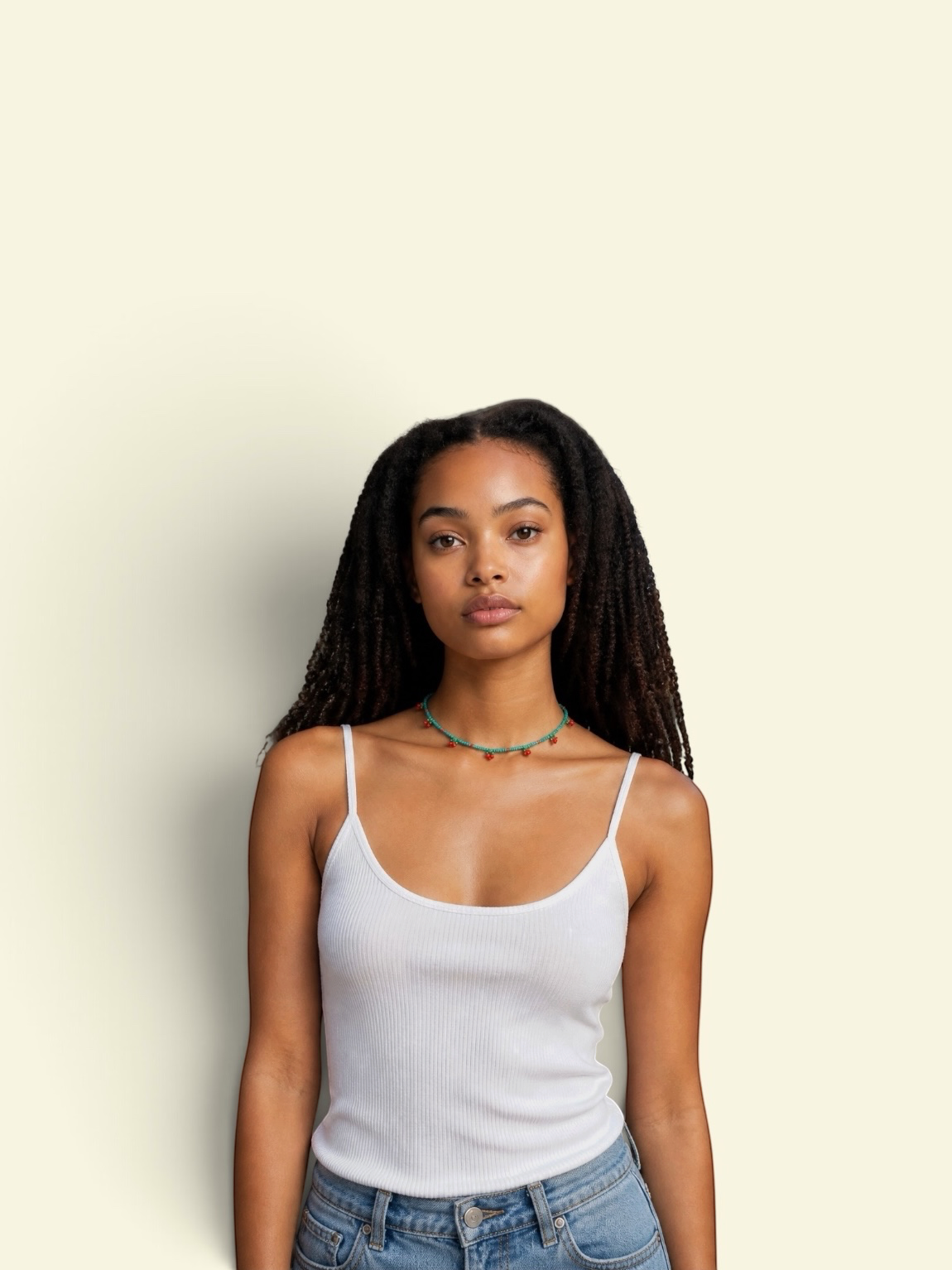 The "Marnie" Cherry Beaded Necklace
