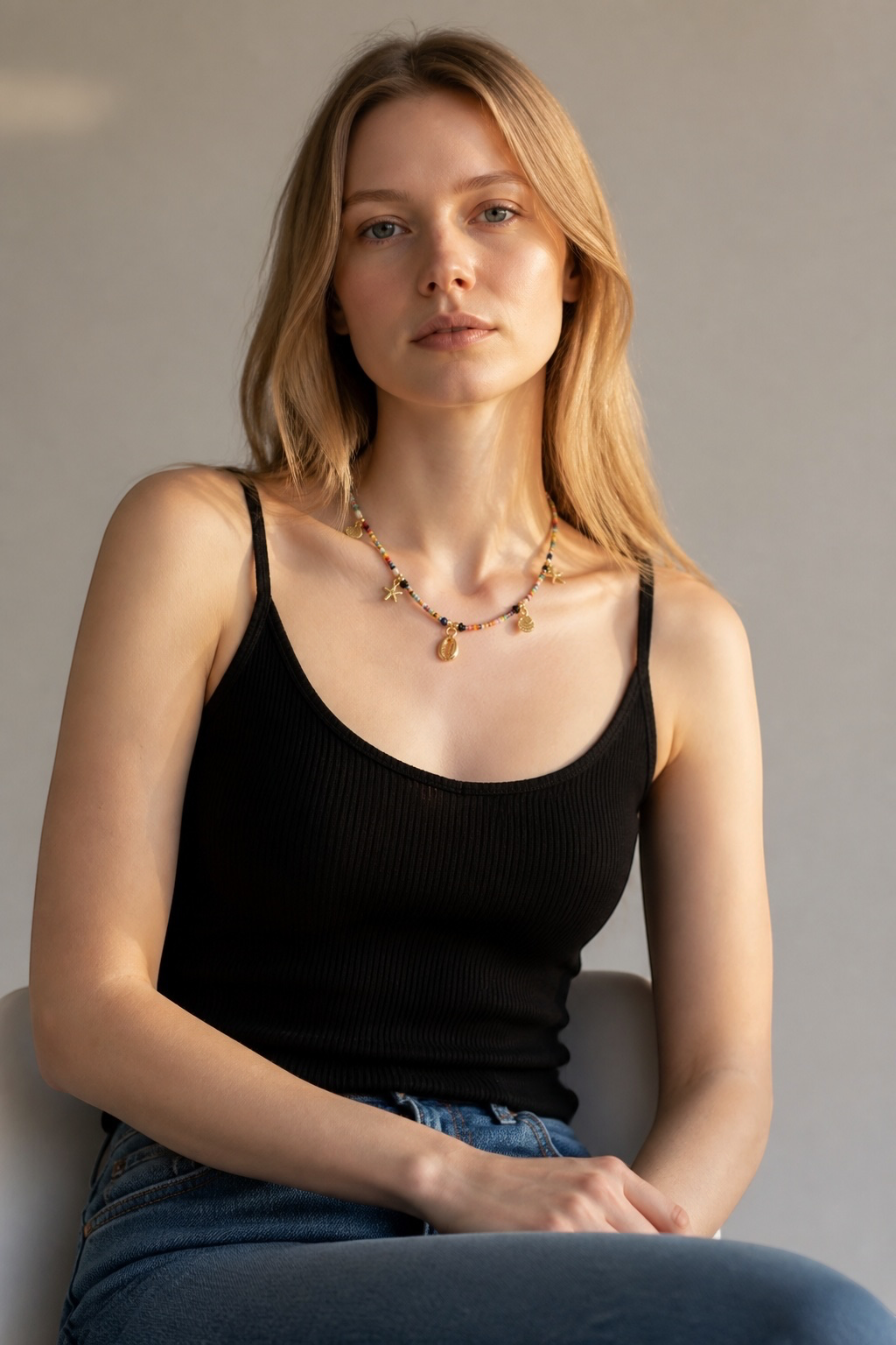 The 'Thea' Coastal Charm Necklace