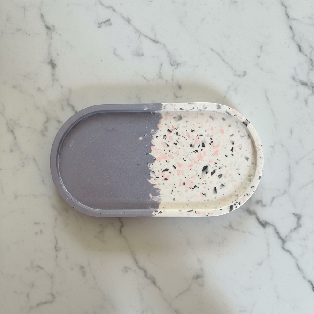 Craft & Babble Terrazzo Trinket Tray