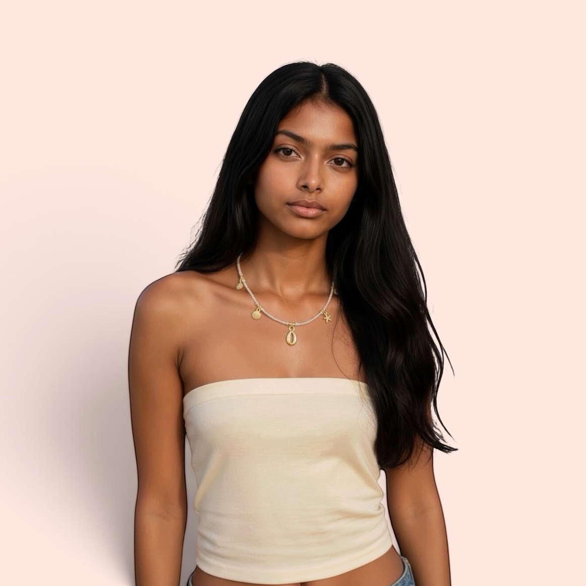 The 'Thea' Coastal Charm Necklace